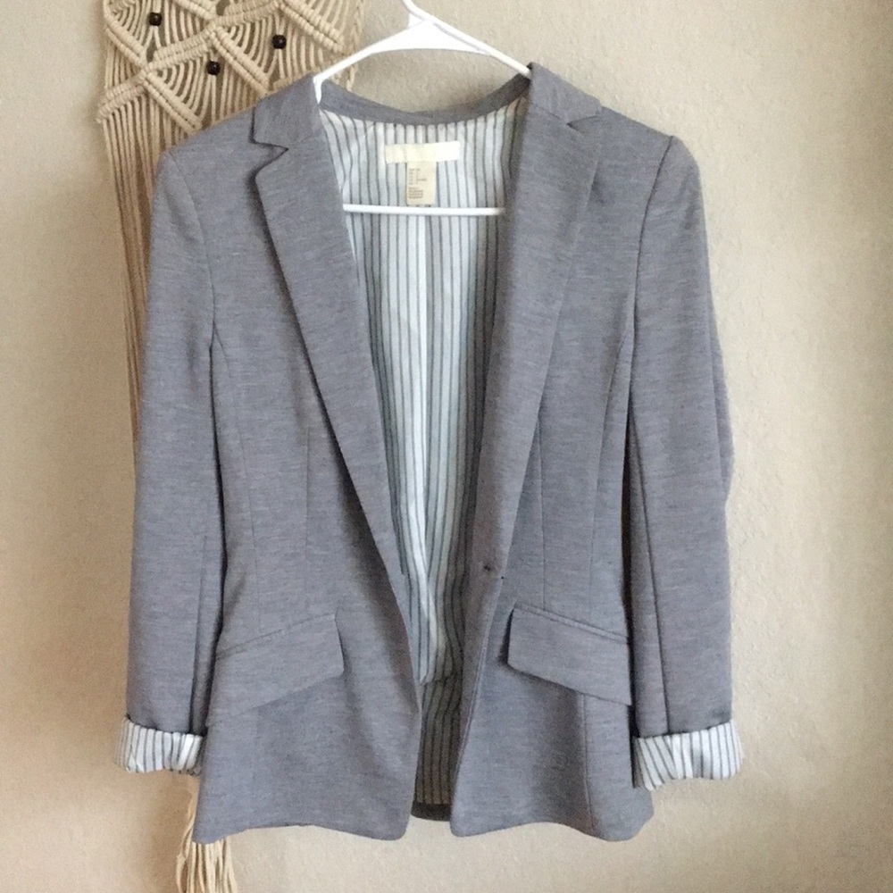 H&M Gray Blazer